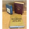 Image 1 : Medallion World Atlas, American Heritage Cookbook 2 Book Set & Wensel's Menu Maker