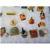 Image 11 : Multiple Collectible Pins EURO Good Small AA 01 in Display Case 16"L