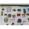 Image 8 : Multiple Collectible Pins EURO Good Small AA 01 in Display Case 16"L