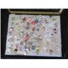 Image 2 : Multiple Medals & Pins:  Disney, Muppets, Cartoons, Baseball, etc in Display 16"L
