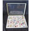 Image 1 : Multiple Medals & Pins:  Disney, Cartoons, Animals, etc in Display 16"L