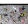 Image 9 : Multiple Medals & Pins:  Disney, Cartoons, Animals, etc in Display 16"L