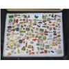 Image 2 : Multiple Medals & Pins:  Food, Beer, Places, Characters, etc in Display 16"L