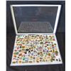 Image 1 : Multiple Medals & Pins:  Places, Food & Drink, Animals, Cartoons, etc in Display 16"L