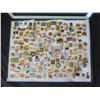 Image 2 : Multiple Medals & Pins:  Places, Food & Drink, Animals, Cartoons, etc in Display 16"L