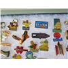 Image 12 : Multiple Collectible Pins EURO Good AAA 01 in Display Case 16"L
