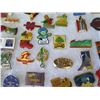 Image 13 : Multiple Collectible Pins EURO Good AAA 01 in Display Case 16"L