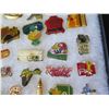 Image 17 : Multiple Collectible Pins EURO Good AAA 01 in Display Case 16"L