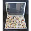 Image 1 : Multiple Collectible Pins EURO Good AAA 01 in Display Case 16"L
