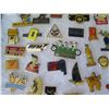 Image 5 : Multiple Collectible Pins EURO Good AAA 01 in Display Case 16"L
