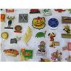 Image 9 : Multiple Collectible Pins EURO Good AAA 01 in Display Case 16"L