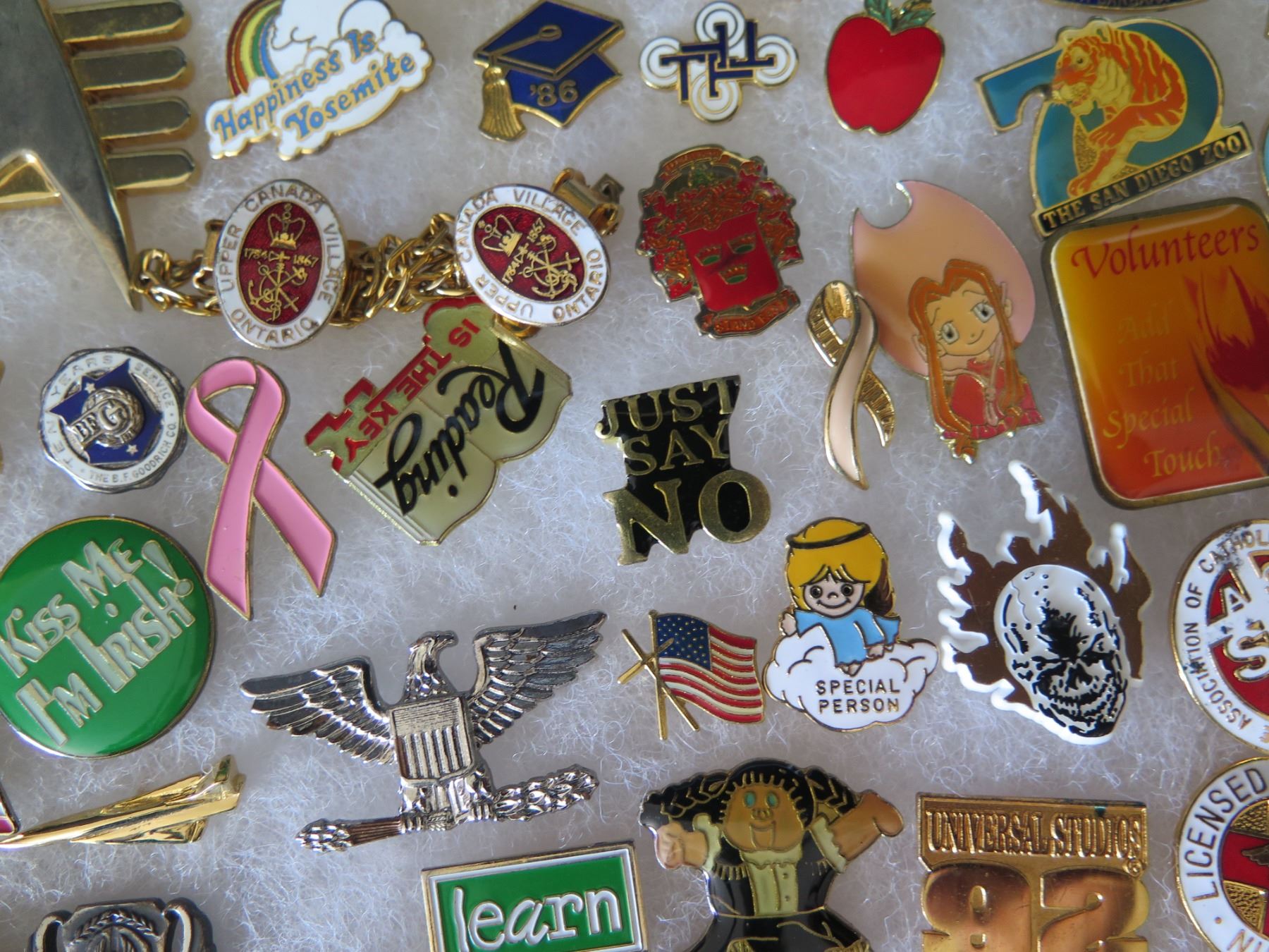 Multiple Collectible Pins U.S.A. Special Very Good AAAAAA 001 in ...