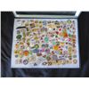 Image 2 : Multiple Collectible Pins U.S.A. Special Very Good AAAAAA 001 in Display Case 16"L