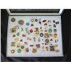 Image 2 : Multiple Collectible Pins U.S.A. Special Very Good AAAAAA 003 in Display Case 16"L