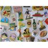 Image 8 : Multiple Collectible Pins: Sports, Food, Events, Animals, etc in Display Case 16"L