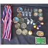 Image 1 : Multiple Medals, Key Rings, Belt Buckles, Bottle Openers & Lanyards: Billiards, Golf, etc