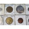 Image 8 : Multiple Medals & Coins:  Souvenir Places, Businesses, People, etc in Display 16"L