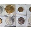 Image 8 : Multiple Medals, Tokens & Coins:  Souvenir Places, People, Events, Businesses, etc in Display 16"L