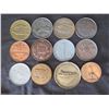 Image 8 : Qty 12 Coins:  Bicentennial, Liberty, Indian Head Lucky Penny, Presidents, Jacques Cousteau, etc