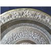 Image 2 : Round Metal Carved Dish w/ Animal Design 14" Diameter