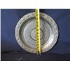 Image 8 : Round Metal Carved Dish w/ Animal Design 14" Diameter