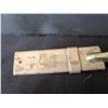 Image 8 : Qty 4 Metal Instruments, Capelas Thermometer, Round Etched Container w/ Lid, etc