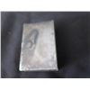 Image 8 : Metal Cigarette Case w/ Etched Design, Metal Clip & Lighter Holder by E. Dropsy