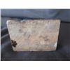 Image 8 : Rectangle Container w/ Metal Etched Artwork on Wooden Base 3.5"L x 4"H