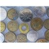 Image 17 : Multiple Coins & Medals: Places, Fare Tokens, Business, etc in Display Case 16"L