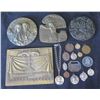 Image 1 : Multiple Religious Medals & Pendants: Natal 1973, Jesus, Santa Casa, Saints, etc
