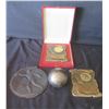 Image 1 : Qty 3 Metal Petanque Awards & Ball Obut ATX 800 Kit SH.H 025G13