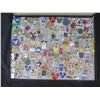 Image 2 : Multiple Collectible Pins: Cartoons, Disney, Animals, Trading, etc in Display Case 16"L