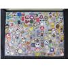 Image 2 : Multiple Collectible Pins: Cartoons, Disney, Animals, Muppets, etc in Display Case 16"L