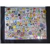Image 2 : Multiple Collectible Pins: Muppets, Disney, Animals, Trading, etc in Display Case 16"L