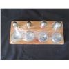 Image 2 : Coin Fab Set w/ Wooden Base