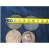 Image 19 : Qty 7 Medals & Coins: Jacques Cousteau, Jean Moulin, etc - Some Marked
