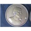 Image 2 : Qty 7 Medals & Coins: Jacques Cousteau, Jean Moulin, etc - Some Marked