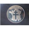 Image 14 : Qty 7 Medals & Coins: Jacques Cousteau, Jean Moulin, etc - Some Marked