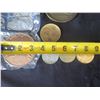 Image 21 : Qty 8 Medals & Coins: Jacques Cousteau, Jean Moulin, etc - Some Marked