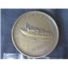 Image 3 : Qty 8 Medals & Coins: Jacques Cousteau, Jean Moulin, etc - Some Marked