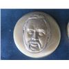 Image 8 : Qty 8 Medals & Coins: Jacques Cousteau, Jean Moulin, etc - Some Marked