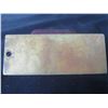 Image 3 : Brass "Oh! Calcutta" Ticket, Edison Theater New York June 1984
