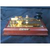 Image 2 : Qty 2 KC6KIR Morse Code Telegraph Keys on Wood Base