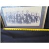 Image 18 : Framed Vintage Photograph w/ Names on Back 20"x13"