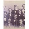 Image 3 : Framed Vintage Photograph w/ Names on Back 20"x13"