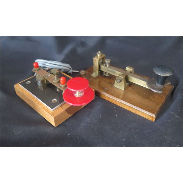 Morse Code Tapping Machine Qty 2 Morse Code Tap Keys