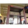 Image 2 : Tall Wooden Adjustable Display Shelf 31"x18"x76"H