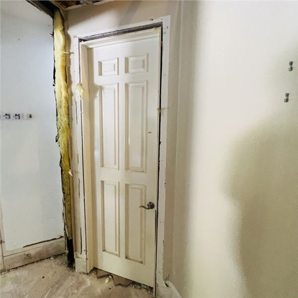 SOLID WOOD  DOOR WITH FRAME DOOR APPROX 30." X 95." SEE PHOTOS ITEMS WILL BE REMOVED AND READY FOR P