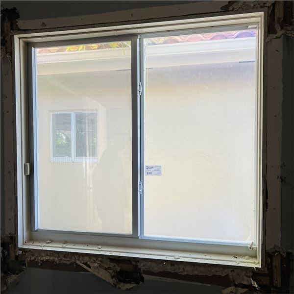 PGT IMPACT WINDOW WINDOW APPROX 49.25" X 25.25" SEE PHOTOS ITEMS WILL BE REMOVED AND READY FOR PICKU