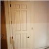 Image 1 : SOLID WOOD  DOOR WITH FRAME DOOR APPROX 30." X 95." SEE PHOTOS ITEMS WILL BE REMOVED AND READY FOR P